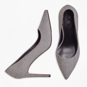 Brooks brother’s wool plaid pumps size 8